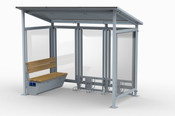 solarna e-Wiata rowerowa AE008 - XL