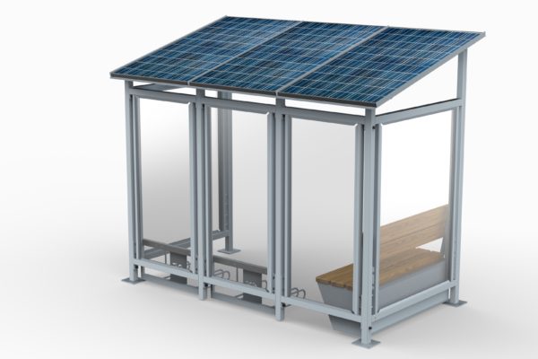 solarna e-Wiata rowerowa AE008 - XL