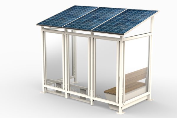 solarna e-Wiata rowerowa AE008 - XL