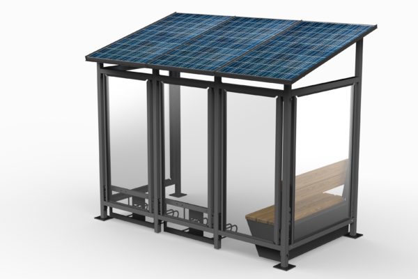 solarna e-Wiata rowerowa AE008 - XL